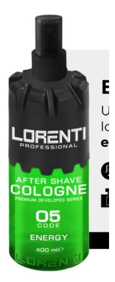 After Shave Cologne COD.05 · Energy
