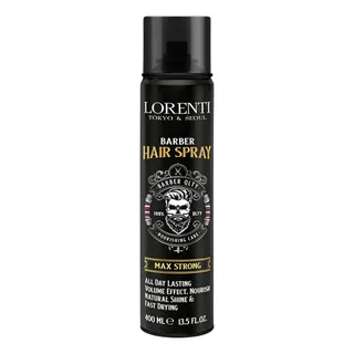 Barber Hair Spray · Max Strong