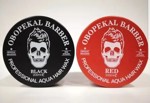Aqua Hair Wax · Black/Red